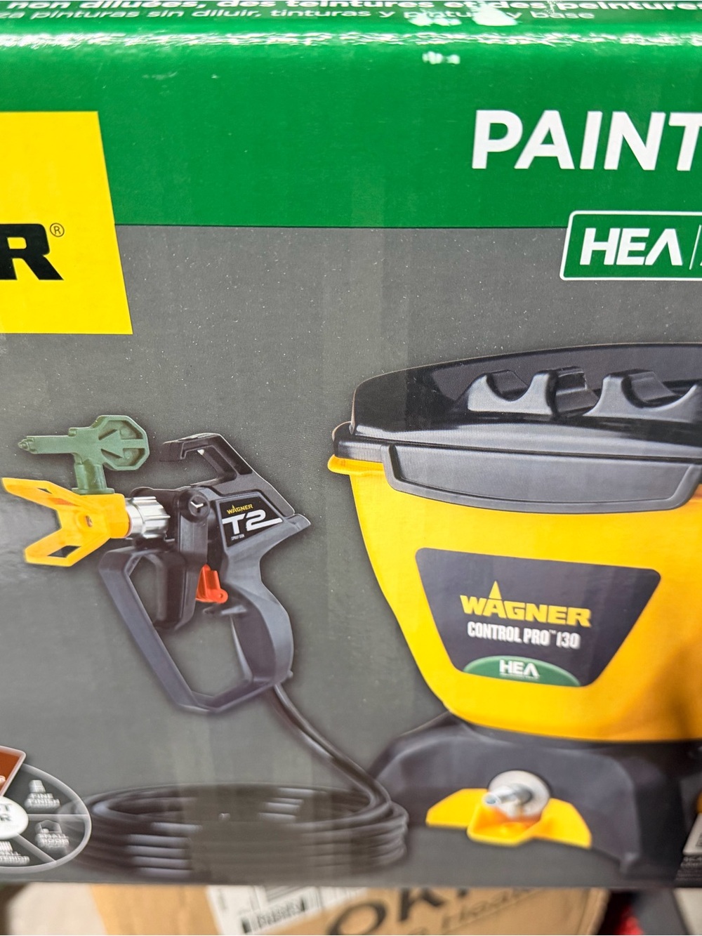 Wagner Control Pro 130 HEA Paint Sprayer - Yellow